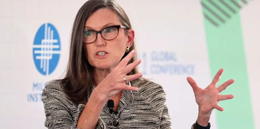 Nhà quản lý quỹ Cathie Wood - Ảnh: Getty Images