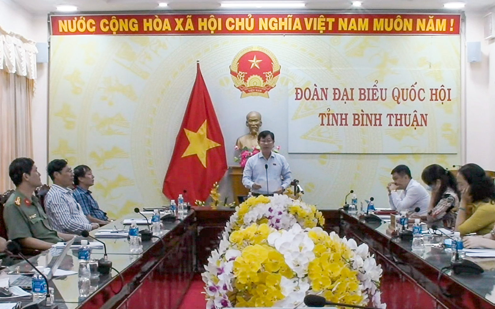 Đại biểu Nguyễn Hữu Thông – Đoàn đại biểu Quốc hội tỉnh Bình Thuận - Ảnh: Quochoi.vn