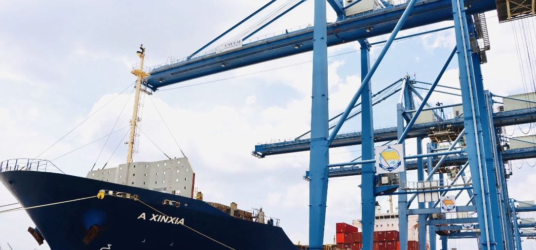 Chuyến tàu đầu tiên A XINXIA thuộc tuyến TVT2 của Taicang cập cảng Tân Cảng – Hiệp Phước.