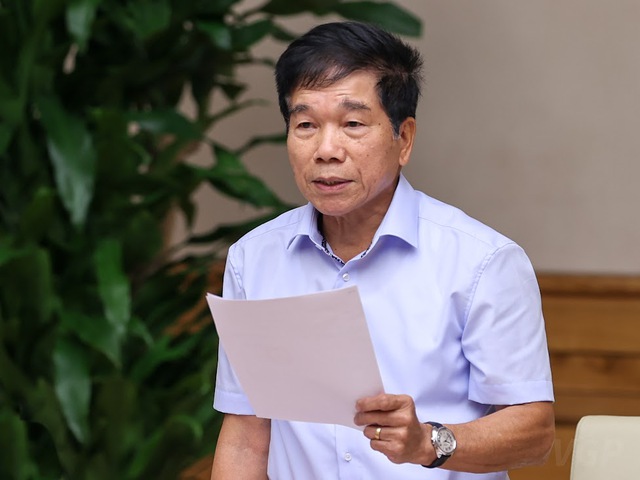 Ông Nguyễn Quốc Hiệp, Chủ tịch Hiệp hội Nhà thầu xây dựng Việt Nam - Ảnh: VGP
