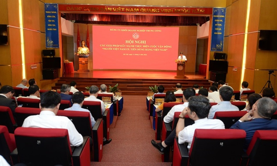 Hội nghị “Các giải pháp đẩy mạnh thực hiện Cuộc vận động “Người Việt Nam ưu tiên dùng hàng Việt Nam”.