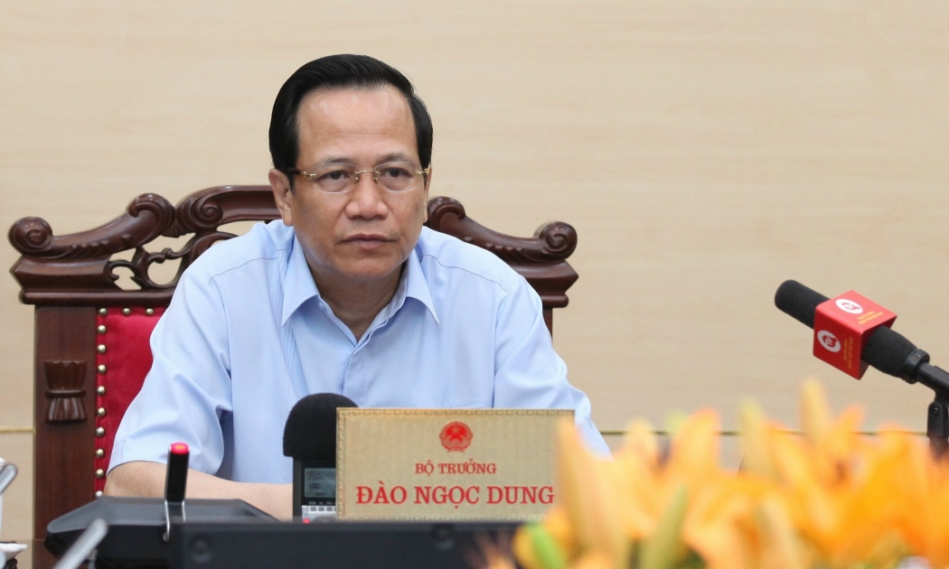 Bộ trưởng Đào Ngọc Dung. Ảnh - Mạnh Dũng.