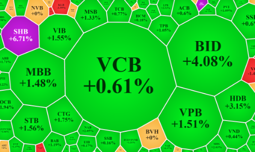 Dòng tiền trở lại, VN-Index băng băng hướng tới mốc 1300