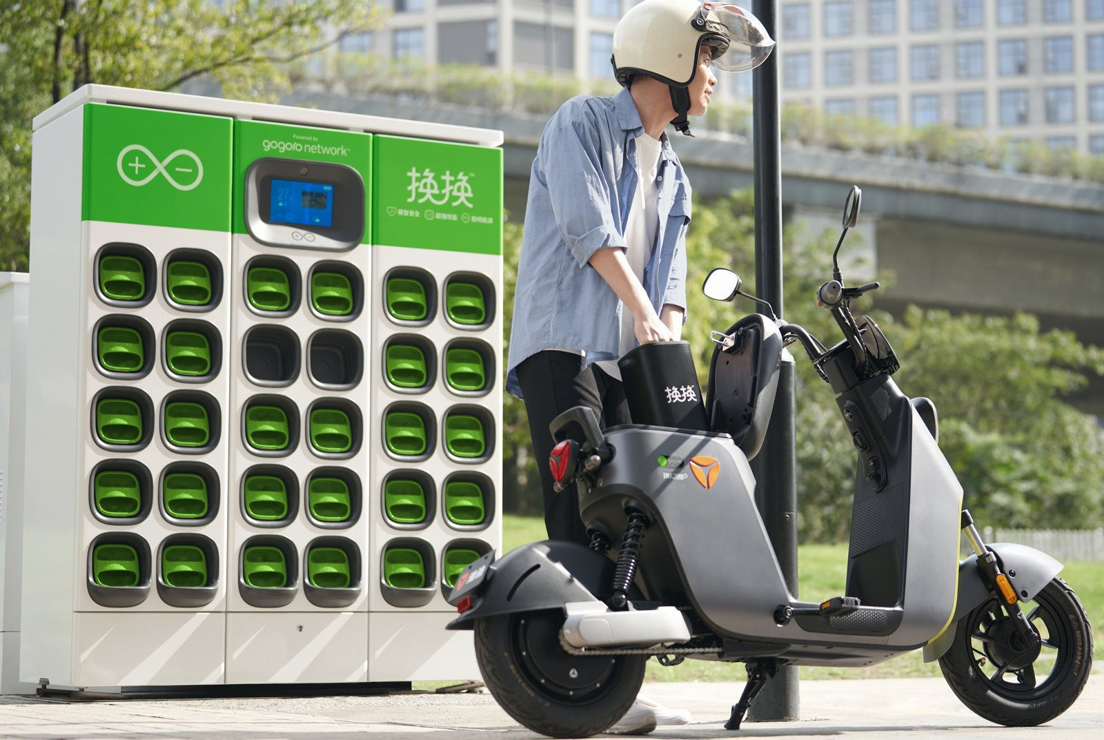 Hệ thống trạm sạc của Gogoro cung cấp trải nghiệm tiện lợi cho người dùng