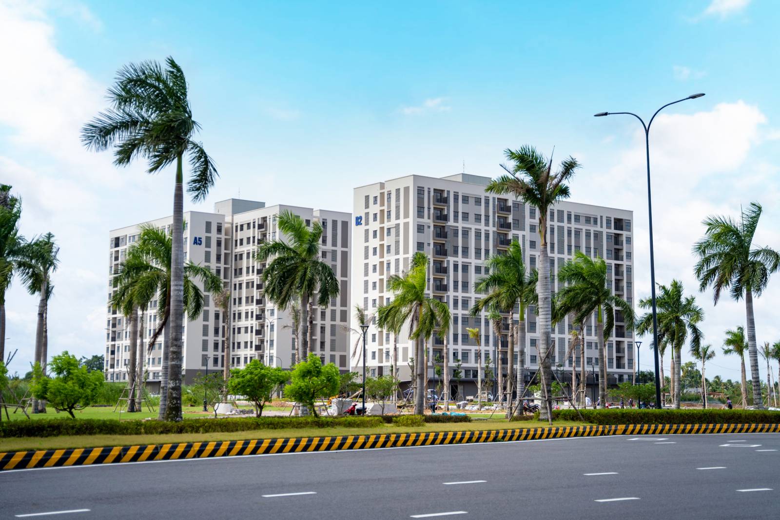 EHome Southgate giai đoạn 1 đã xây dựng hoàn thiện.