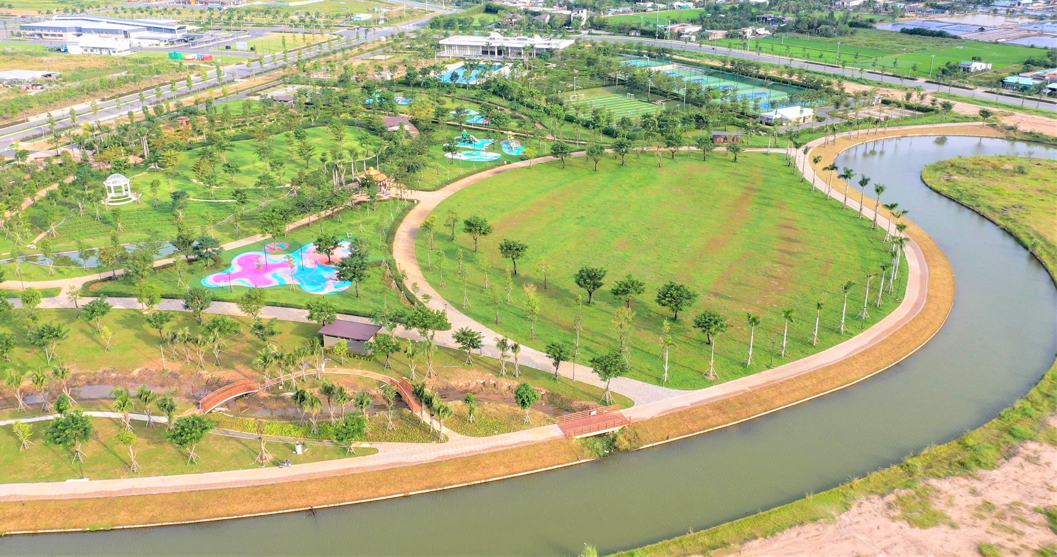 Môi trường sống chan hòa giữa thiên nhiên là một trong những ưu điểm vượt trội của EHome Southgate trong phân khúc căn hộ 1 tỷ đồng.