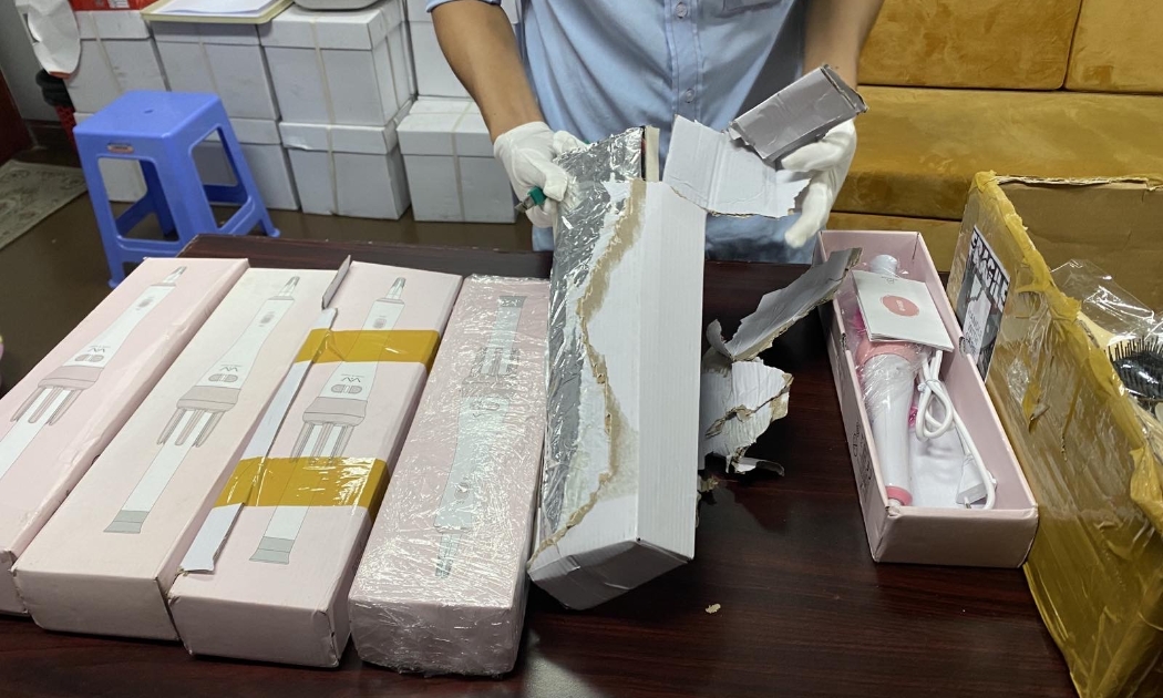 Ma túy được cất giấu trong hàng hóa xuất nhập khẩu bị cơ quan chức năng phát hiện