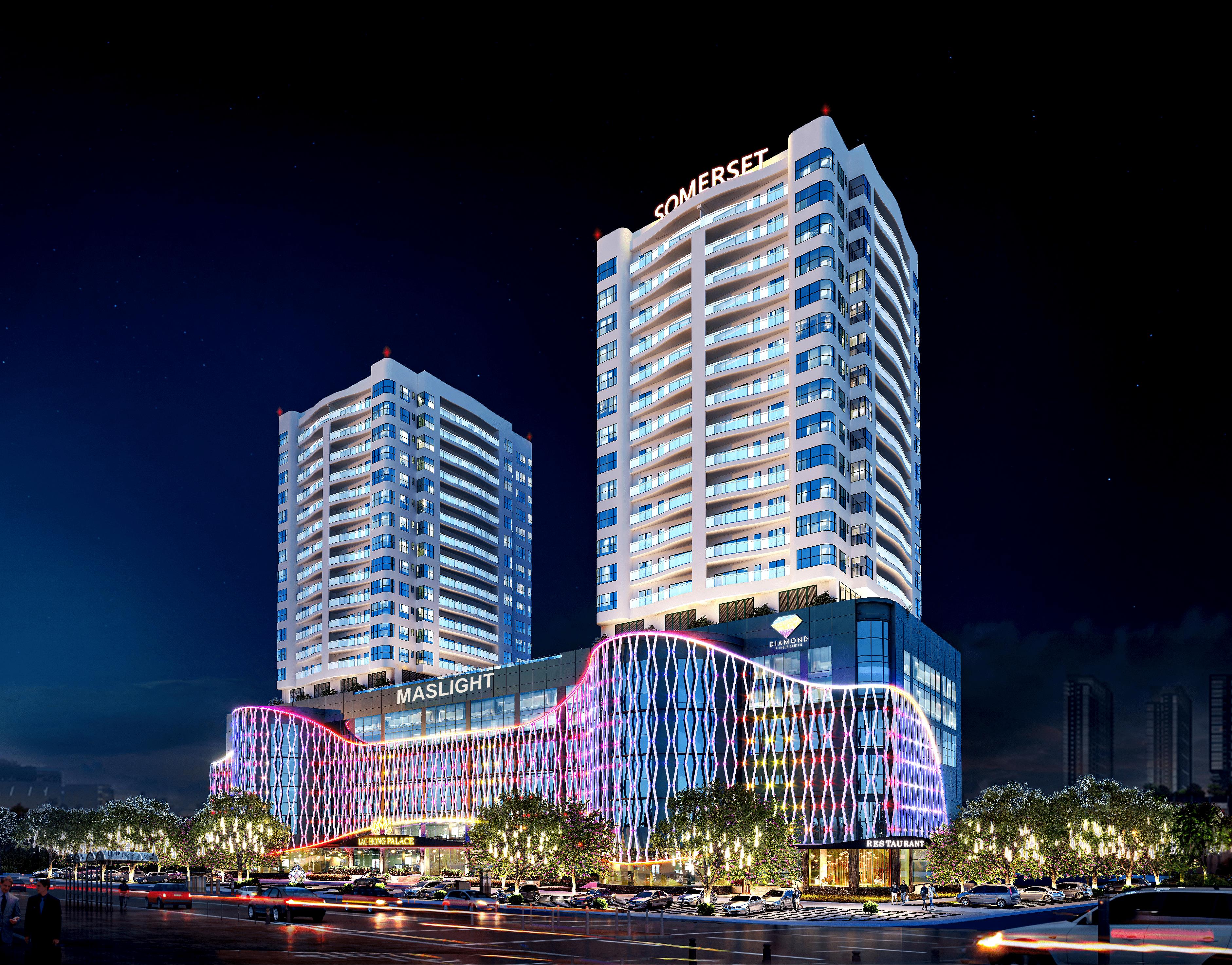 Trung tâm thương mại Maslight Centre ngày nay.