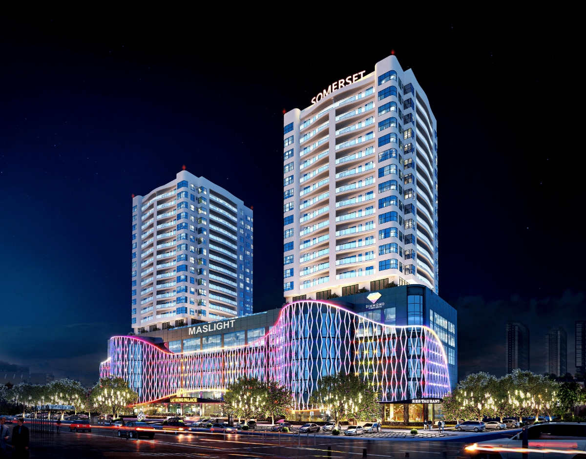 Trung t&acirc;m thương mại Maslight Centre ng&agrave;y nay.