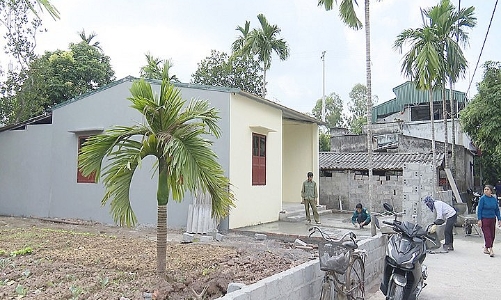 Ngân sách Trung ương hỗ trợ 40 triệu đồng/hộ gia đình nghèo, cận nghèo xây mới nhà