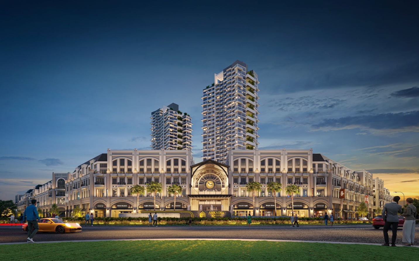 Arkadia Square - Khu phức hợp thương mại v&agrave; nh&agrave; ở cao cấp - M&ocirc; h&igrave;nh độc đ&aacute;o tại Việt Nam.