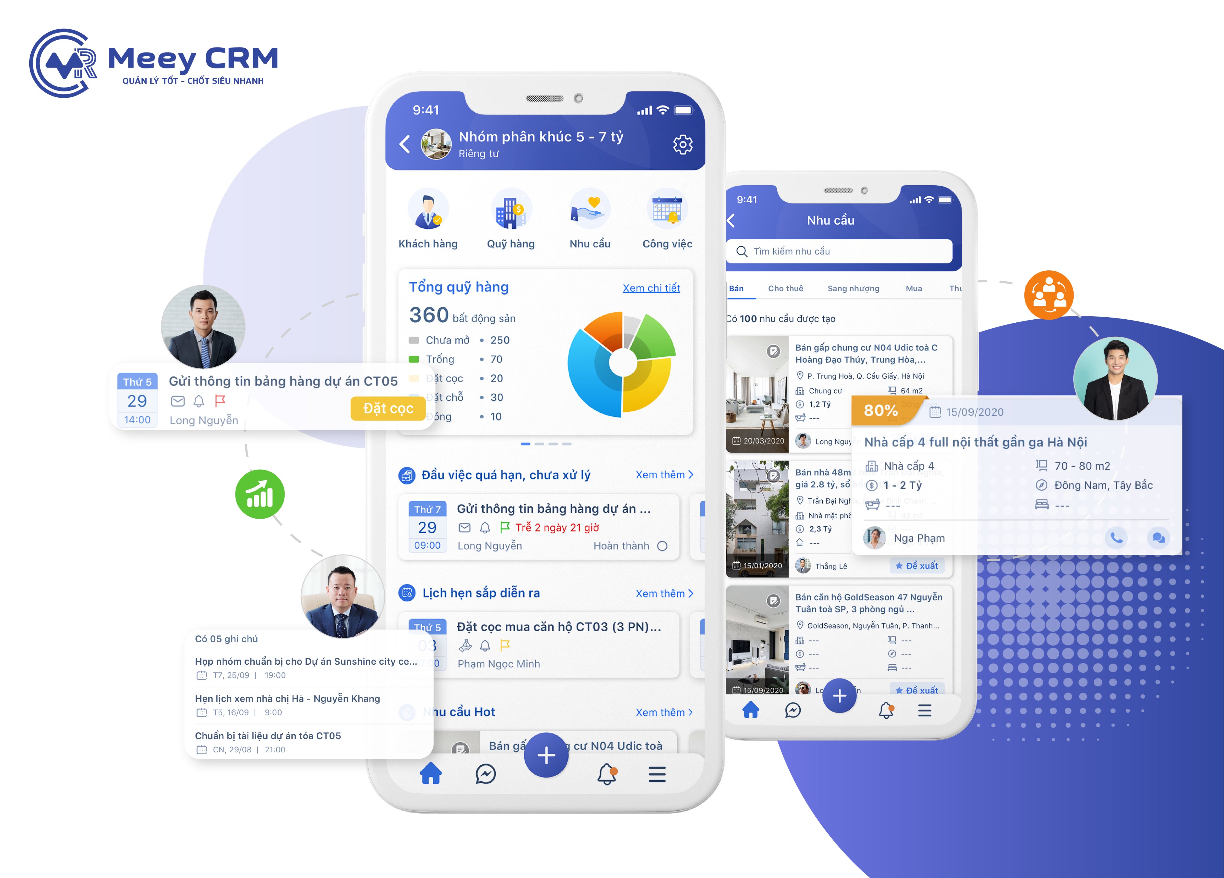 Các ứng dụng công nghệ hỗ trợ công việc đang được nhiều môi giới bất động sản lựa chọn sử dụng.
