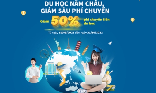 Eximbank ưu đãi lớn phí chuyển tiền du học năm châu 