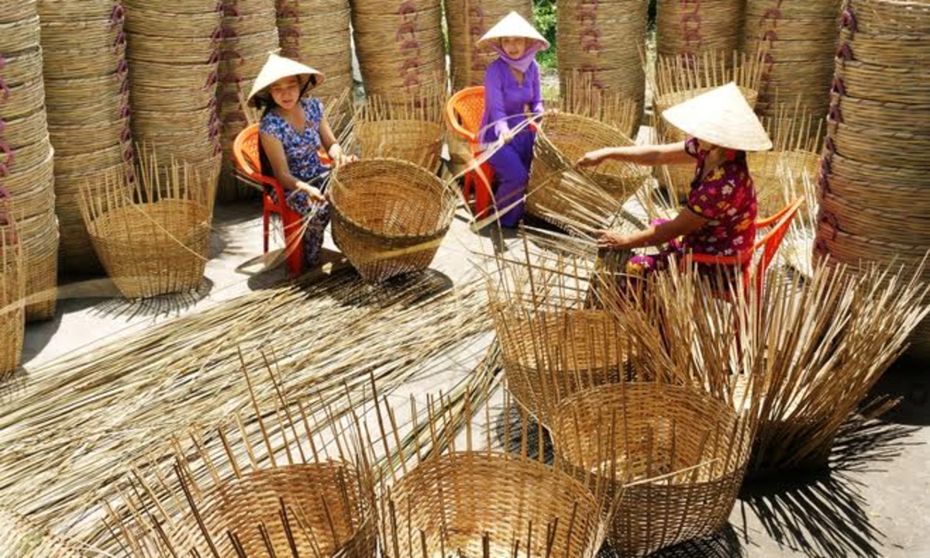 “Rổ, rá” mây tre vươn ra thế giới