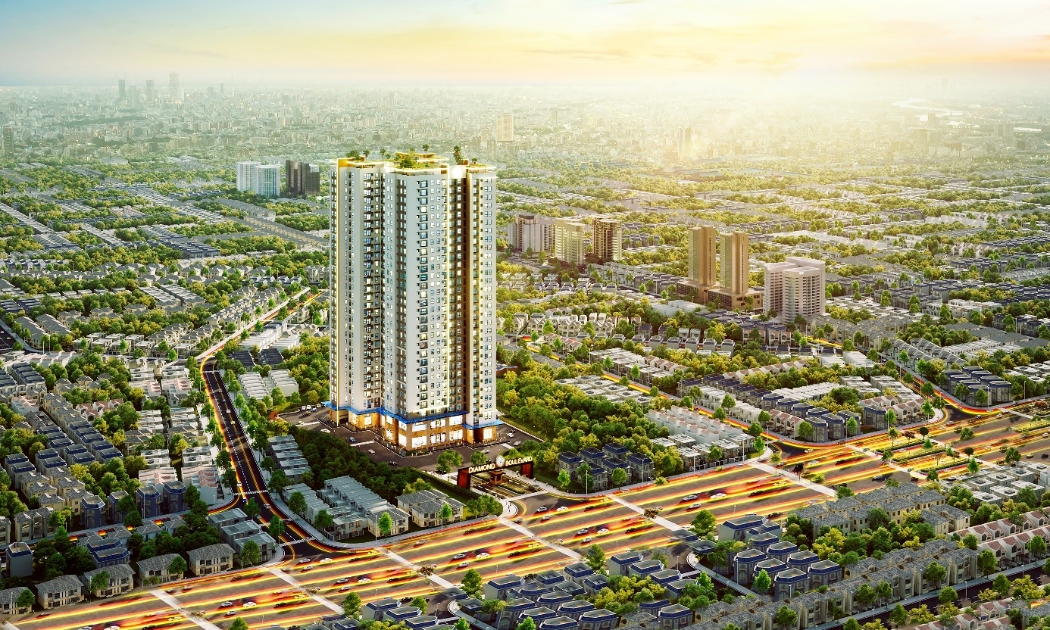 Sở hữu vị trí đắc địa trên đại lộ kim cương, Diamond Boulevard xứng tầm an cư và đầu tư.