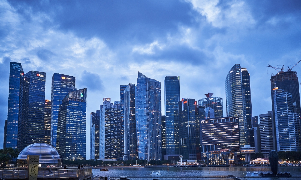 Một góc Singapore - Ảnh: Bloomberg.