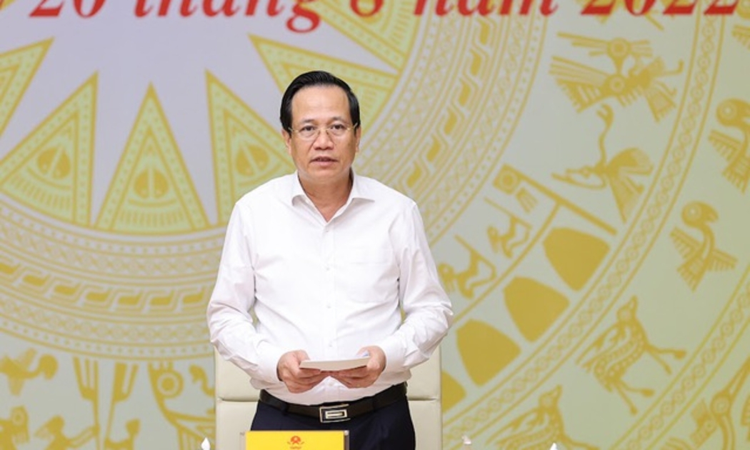 Bộ trưởng Bộ Lao động - Thương binh và Xã hội Đào Ngọc Dung. Ảnh - VGP.