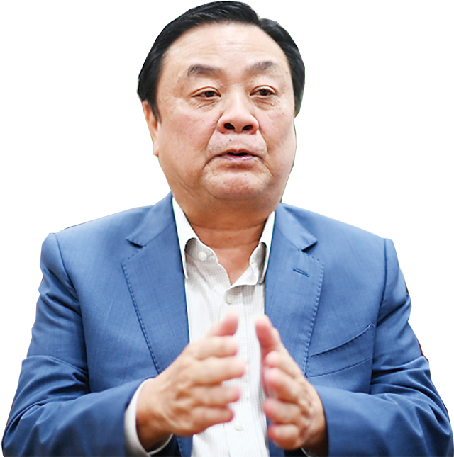Ông Lê Minh Hoan, Bộ trưởng Bộ Nông nghiệp và Phát triển nông thôn.