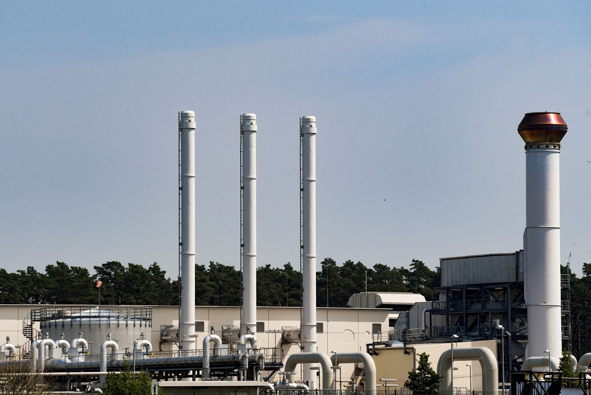 Một trạm của đường ống Nord Stream 1 ở Lumbmin, Đức - Ảnh: Reuters.