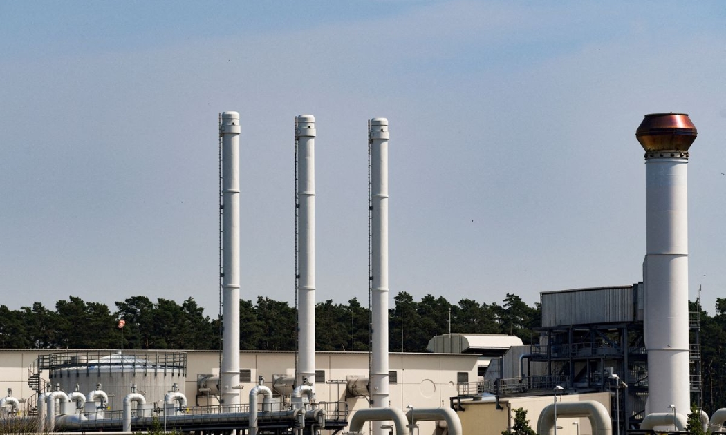 Một trạm của đường ống Nord Stream 1 ở Lumbmin, Đức - Ảnh: Reuters.