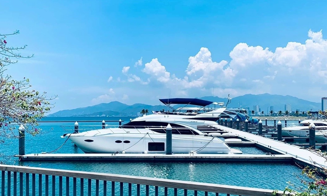 Bến du thuyền quốc tế Ana Marina ở Nha Trang.
