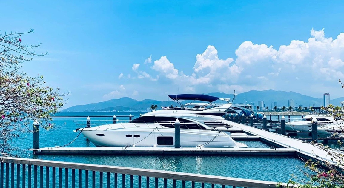 Bến du thuyền quốc tế Ana Marina ở Nha Trang.