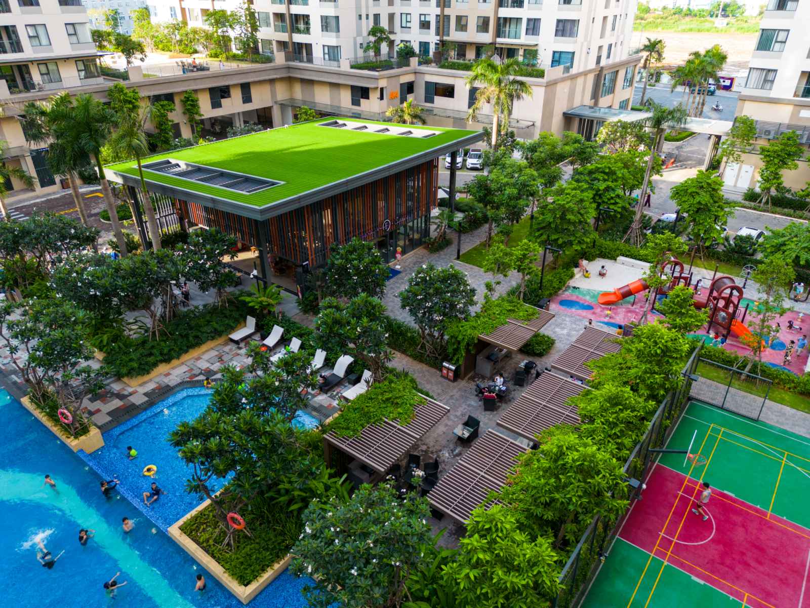 Giai đoạn 1 của Akari City đã bàn giao cho cư dân vào sinh sống từ cuối năm 2021.
