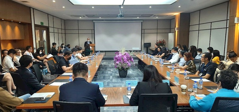 Buổi kết nối giao thương giữa doanh nghiệp Việt Nam và Singapore tại TP.HCM - Ảnh: PC.