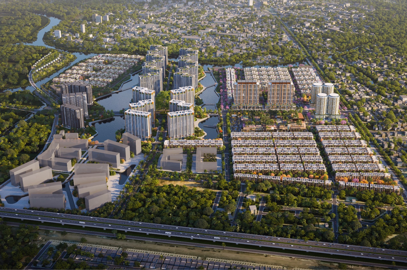Phối cảnh dự án The Global City. Nguồn: Masterise Homes.