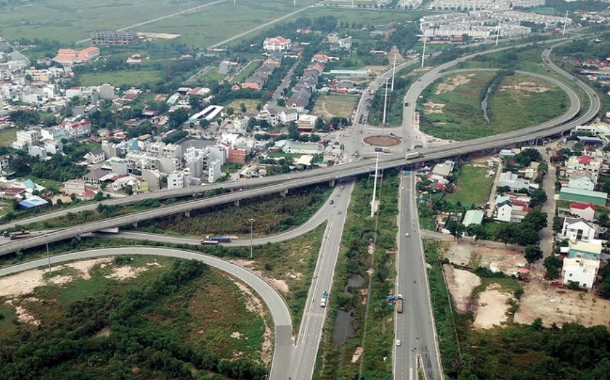 Vành đai 3 TP. Hồ Chí Minh đi qua địa bàn tỉnh Long An dài khoảng 6,8 km (Ảnh minh hoạ).