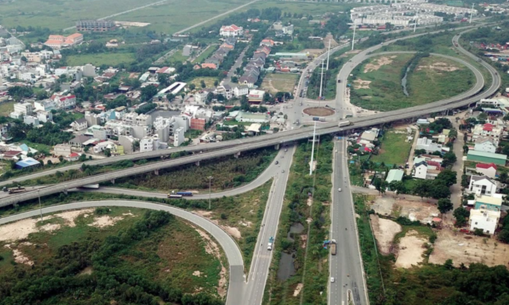 Vành đai 3 TP. Hồ Chí Minh đi qua địa bàn tỉnh Long An dài khoảng 6,8 km (Ảnh minh hoạ).