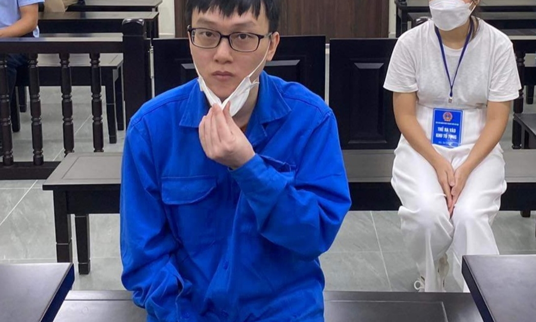 Các bị cáo tại tòa.