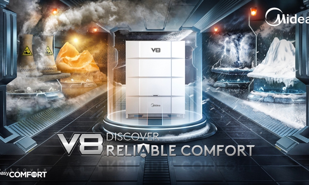 V8 Series VRF lần đầu lộ diện tại sự kiện ra mắt tại Việt Nam.