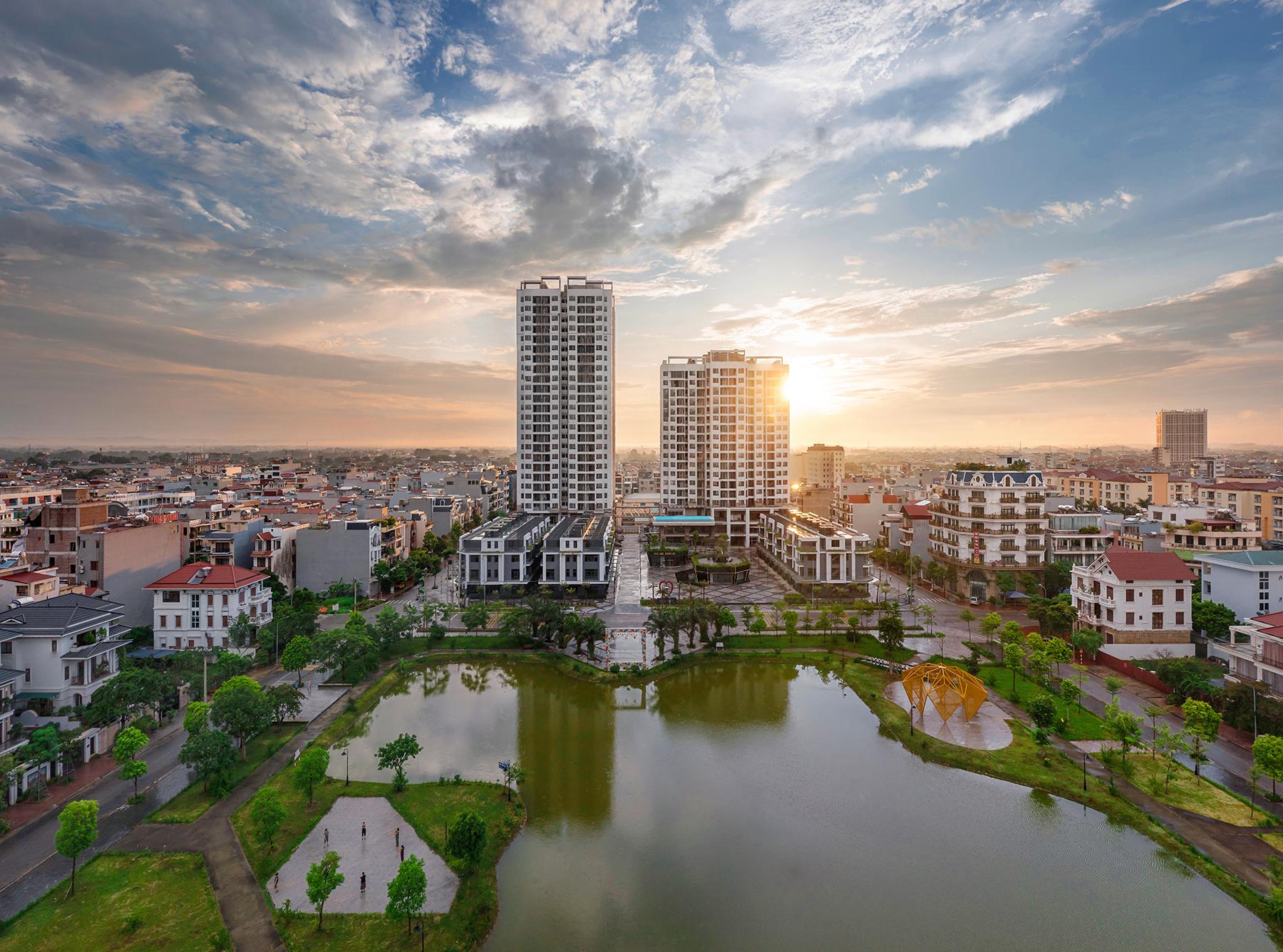 Bắc Giang đứng trước bài toán thiếu hụt nguồn cung nhà ở cho chuyên gia, kỹ sư cao cấp. (Ảnh: BV Diamond Hill).