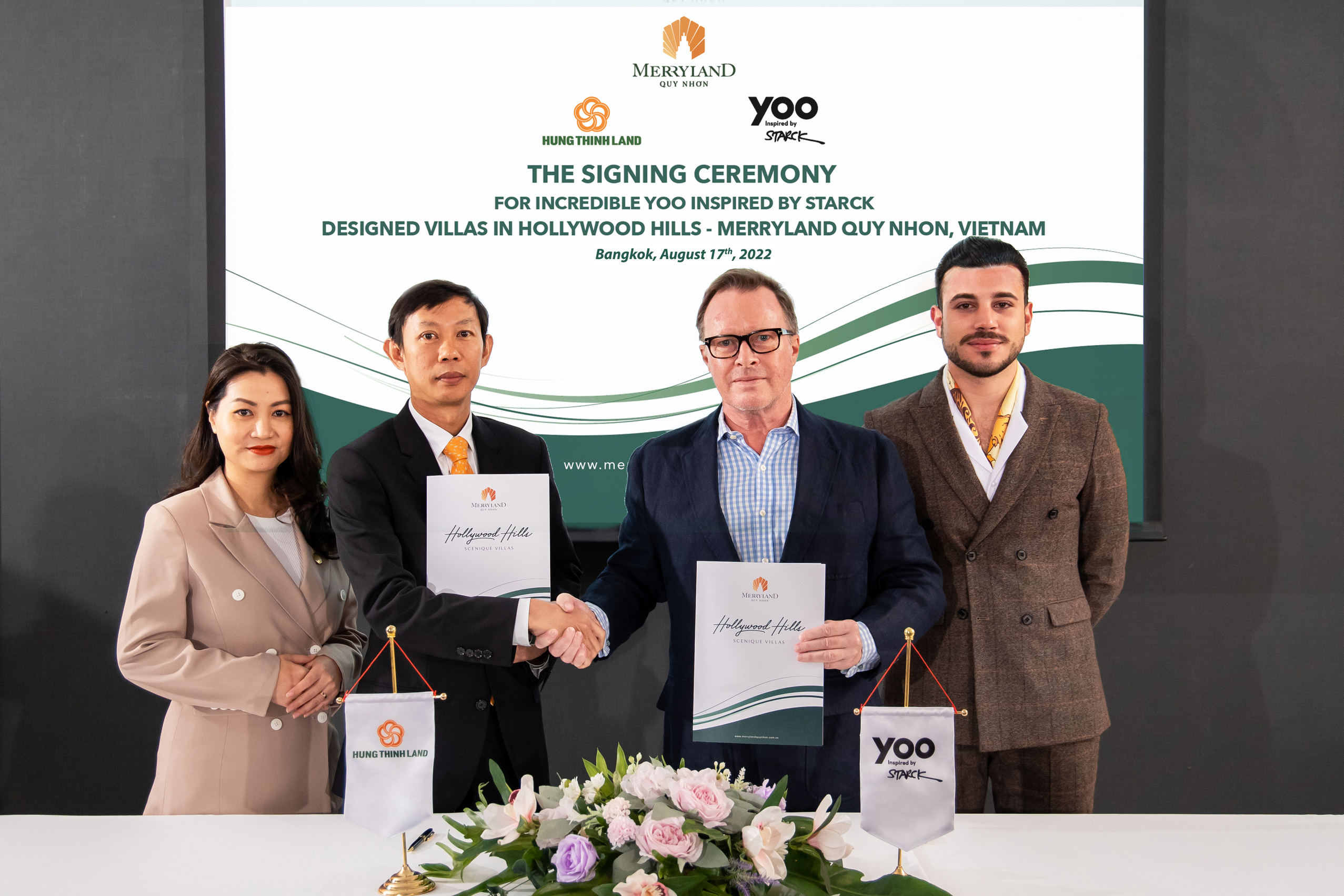 Hưng Thịnh Land (thành viên Tập đoàn Hưng Thịnh) ký kết hợp tác cùng YOO Inspired by Starck.