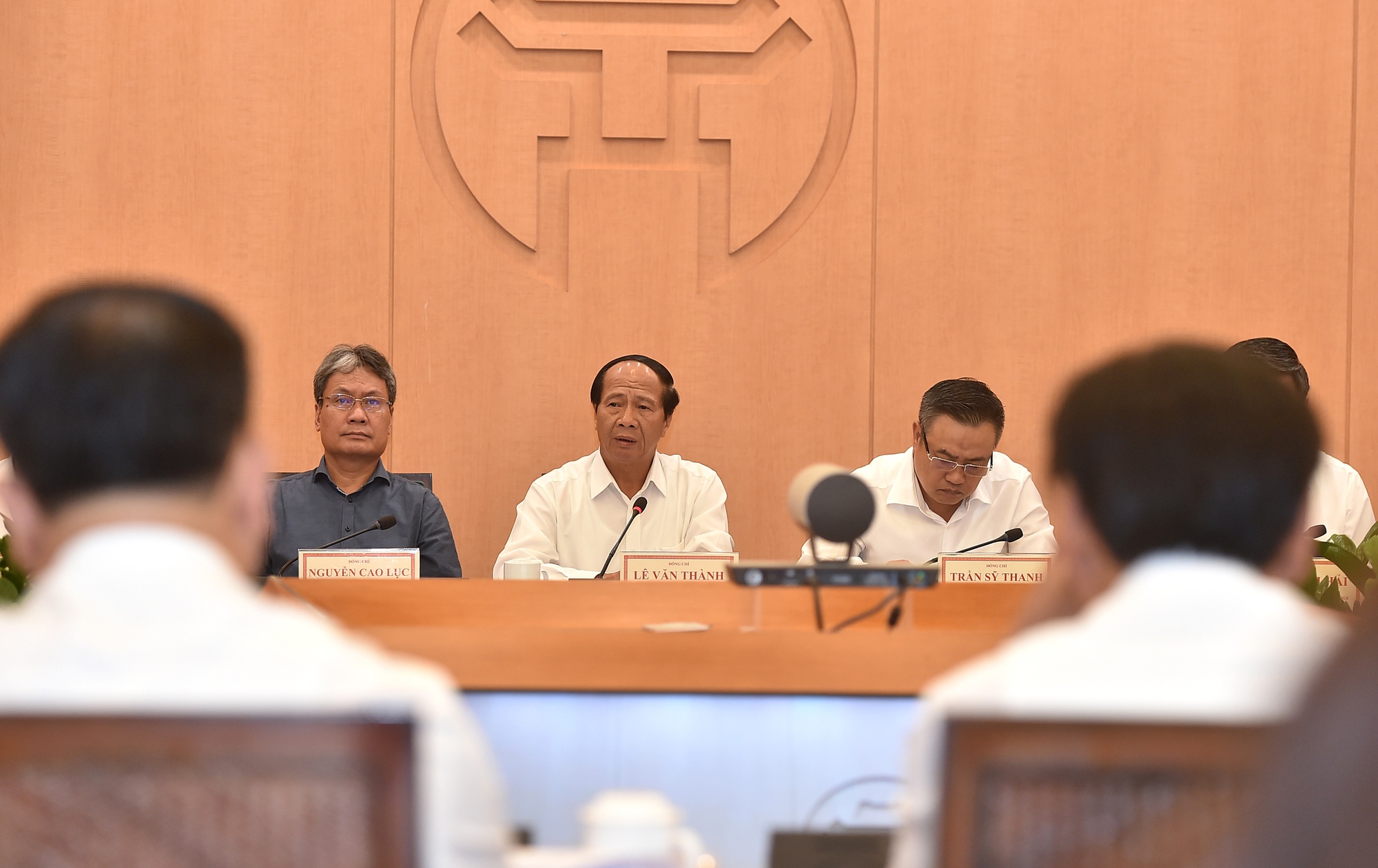 Phó Thủ tướng Lê Văn Thành phát biểu tại buổi làm việc - Ảnh: VGP