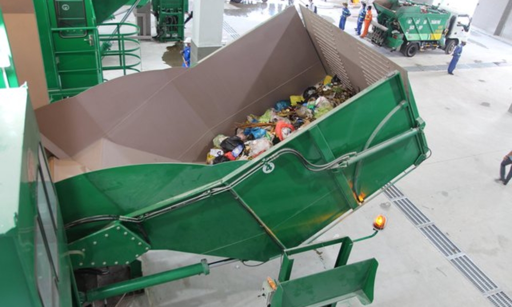 Một trạm trung chuyển rác thải tại Đà Nẵng - Ảnh: VGP/Lưu Hương