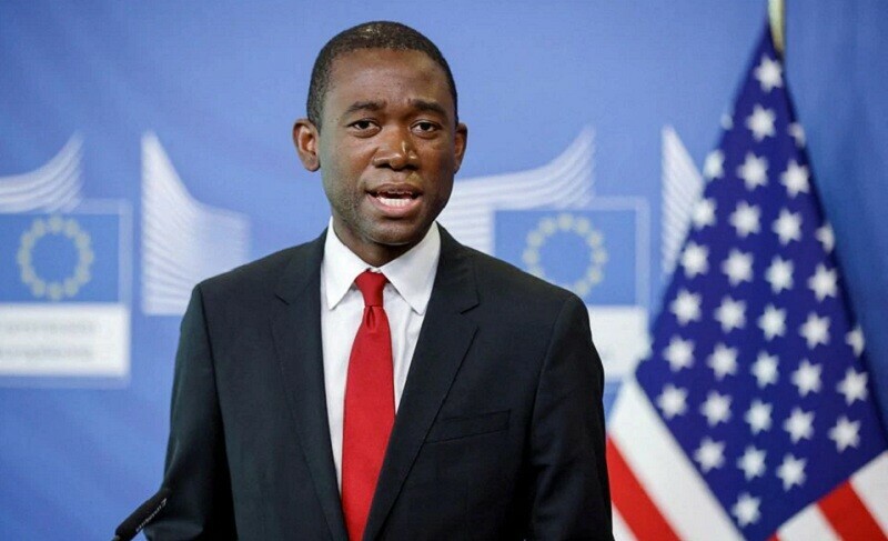 Thứ trưởng Bộ T&agrave;i ch&iacute;nh Mỹ&nbsp;Wally Adeyemo - Ảnh: AP