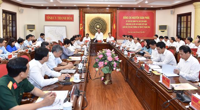 To&agrave;n cảnh buổi l&agrave;m việc - Ảnh: VGP