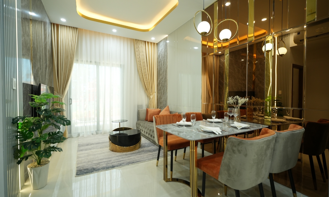 Cửa ngõ liền kề Tp.HCM đang là điểm sáng tập trung những căn hộ với mức giá hợp lý.