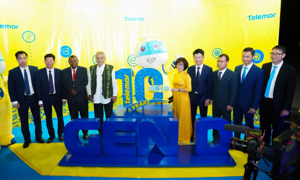 Trong 6 tháng đầu năm 2022, Đông Timor - thị trường nhỏ nhất của Viettel Global tăng trưởng 15,9% - hơn gấp đôi kế hoạch. Tại lễ kỷ niệm 10 năm, Telemor được vinh dự đón tiếp Tổng thống Cộng hòa Dân chủ Đông Timor - ông José Ramos-Horta (người thứ 4 từ trái qua).