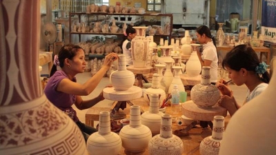 Traditional craft villages up against it