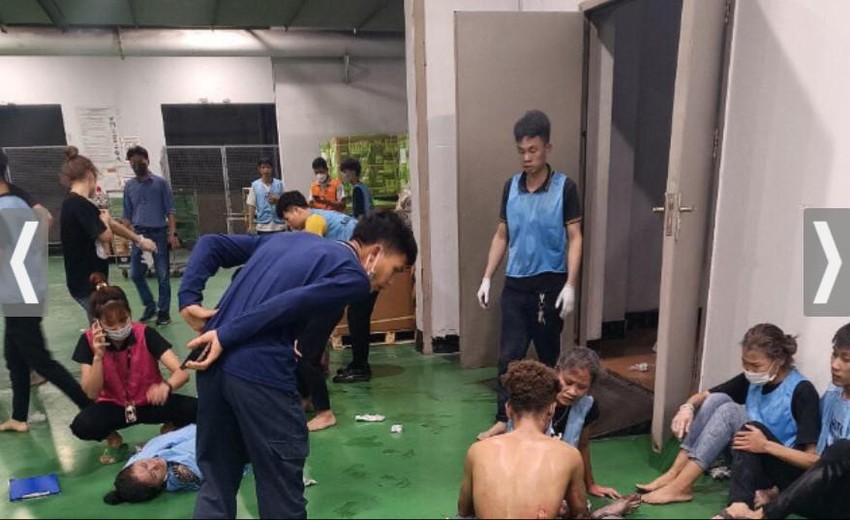 Vụ nổ lớn khiến 34 công nhân bị thương phải nhập viện