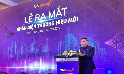 VNGroup ra mắt bộ nhận diện thương hiệu mới.