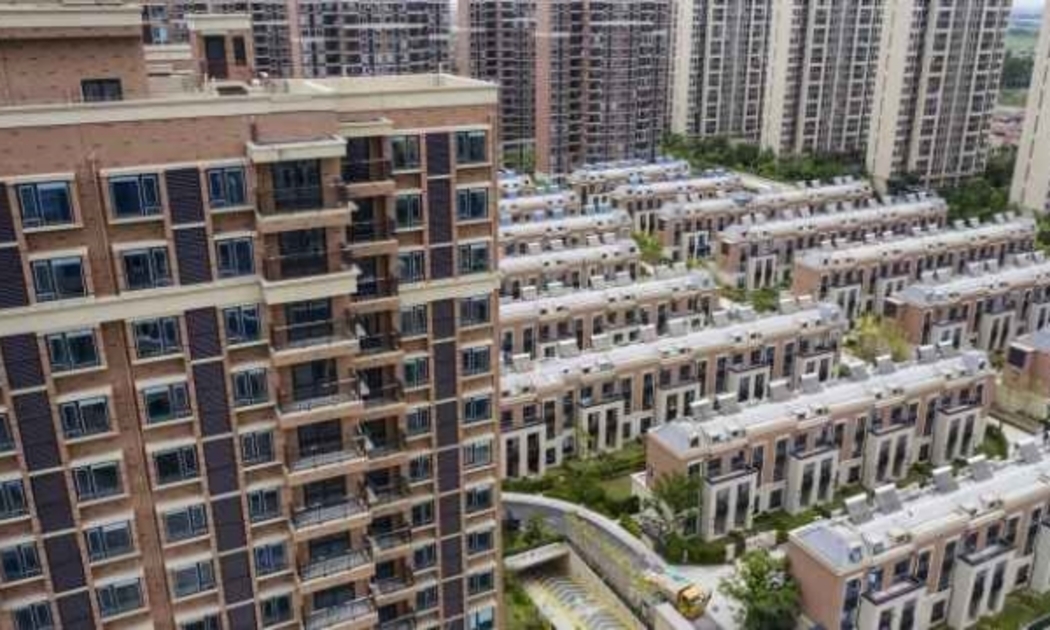 Khu dân cư Fengming Haishang do Country Garden Holdings Co. xây dựng ở Thượng Hải, Trung Quốc - Ảnh: Bloomberg