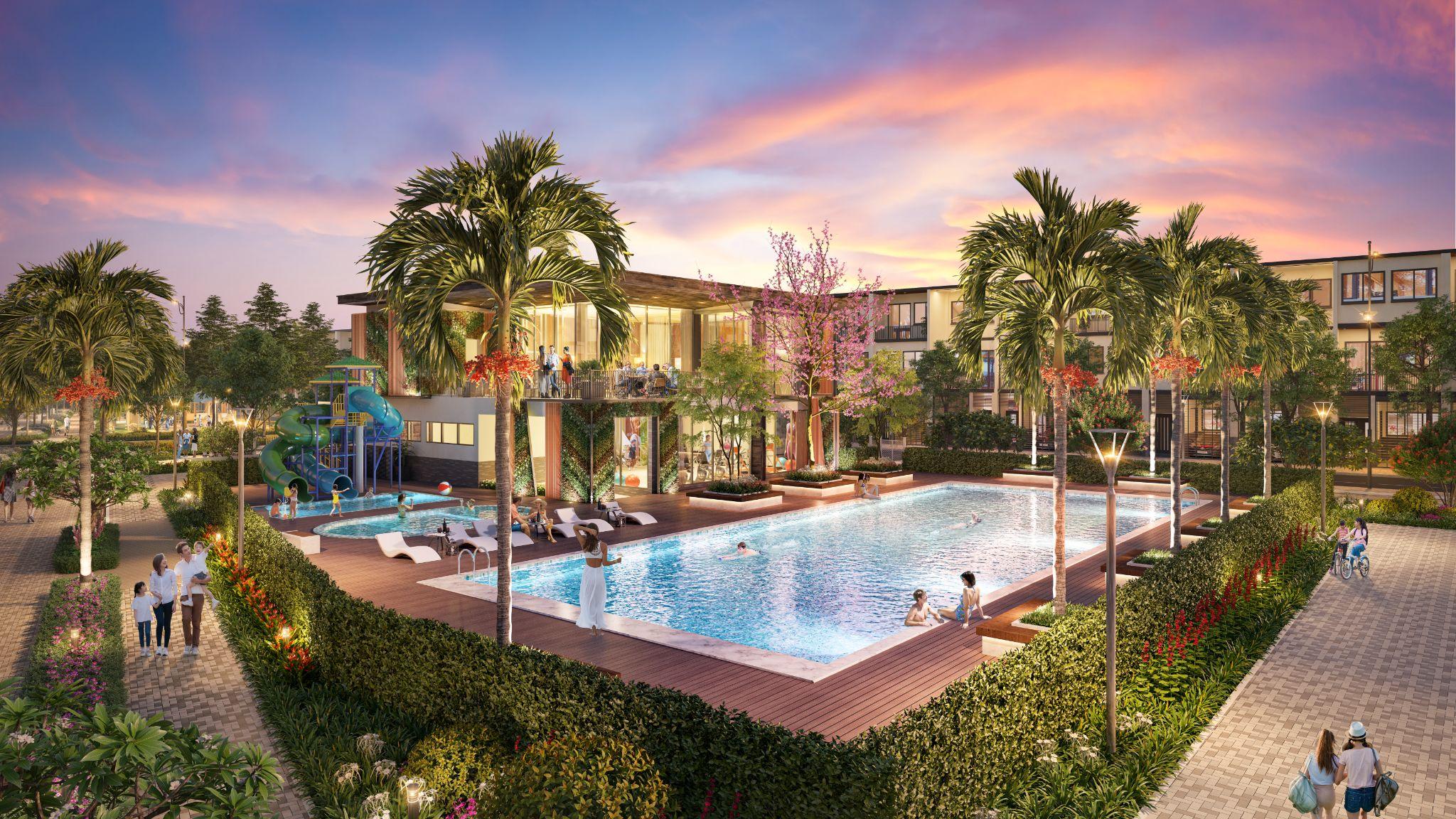 Clubhouse Green View chuẩn resort đầu tiên tại Đông Nam Bộ.