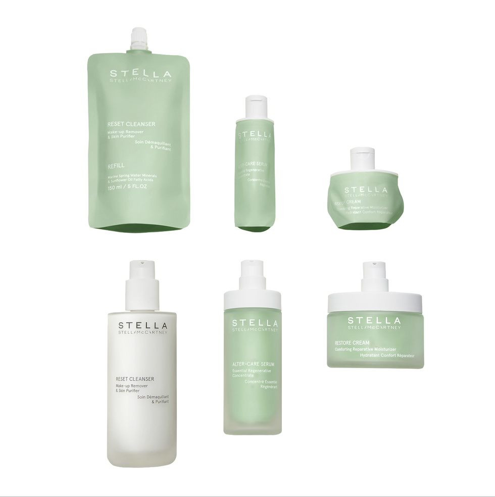 Chai mỹ phẩm theo nguy&ecirc;n tắc refill, được nạp th&ecirc;m mỹ phẩm mới sau khi d&ugrave;ng hết với đầu bơm t&aacute;i sử dụng l&agrave;m bằng nhựa t&aacute;i chế.&nbsp;