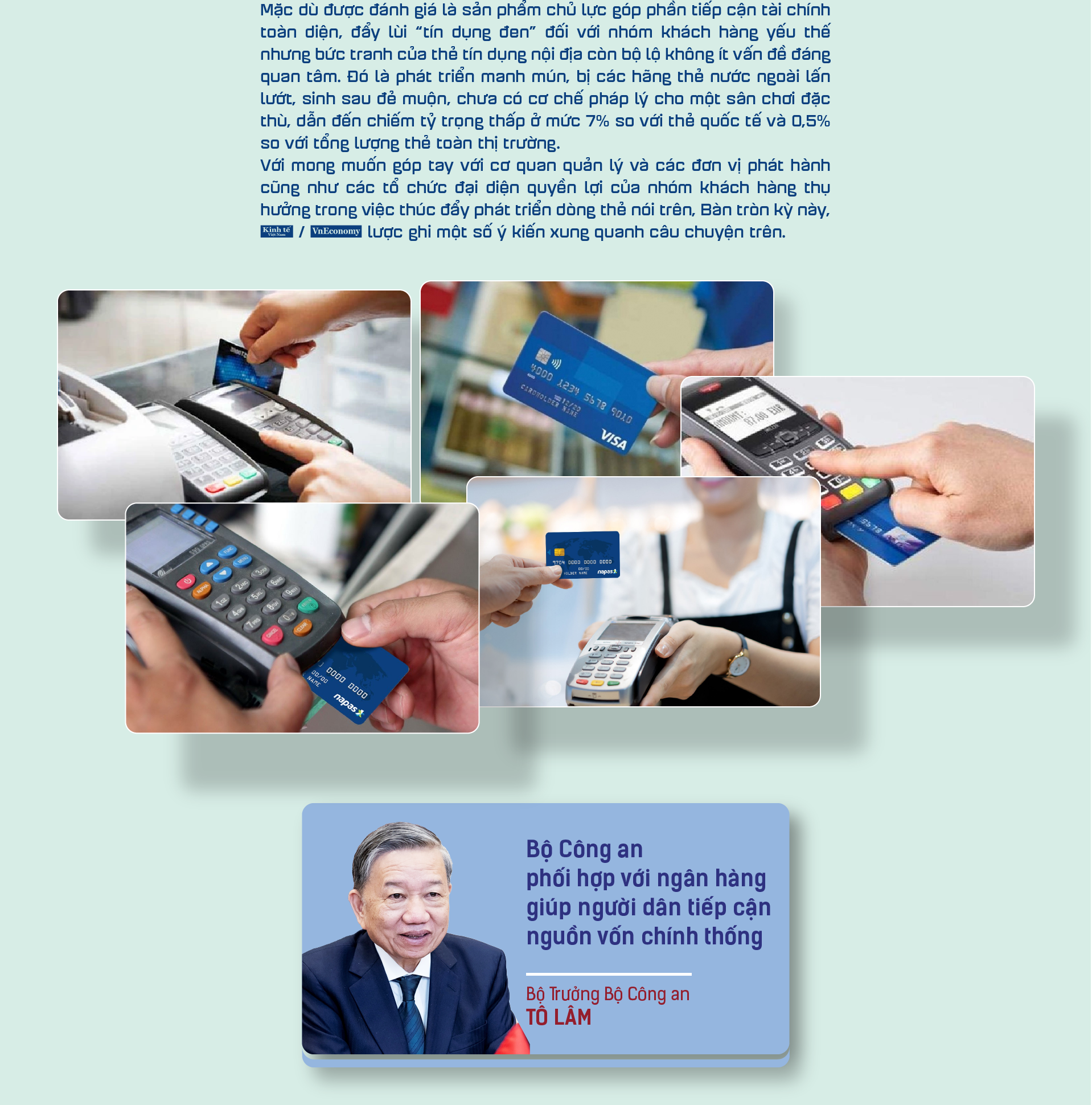 Kết nối thẻ tín dụng nội địa với “xa lộ” tài chính toàn diện - Ảnh 2