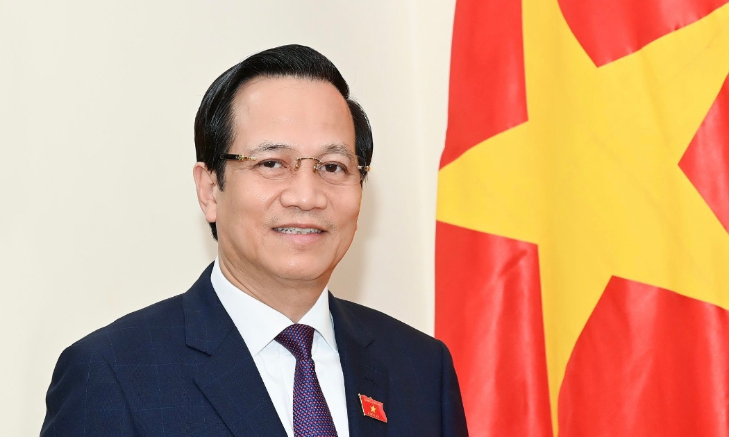 Bộ trưởng Bộ Lao động -Thương binh và Xã hội Đào Ngọc Dung. Ảnh - Tiến Tuấn.