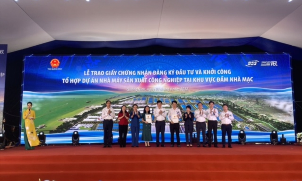 Quảng Ninh trao giấy chứng nhận đầu tư, trị giá dự án gần 2.700 tỷ